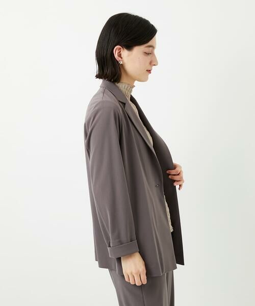 Maison de CINQ / メゾン ドゥ サンク テーラードジャケット | [セットアップ対応]ドライタッチジャージーテーラードジャケット | 詳細6