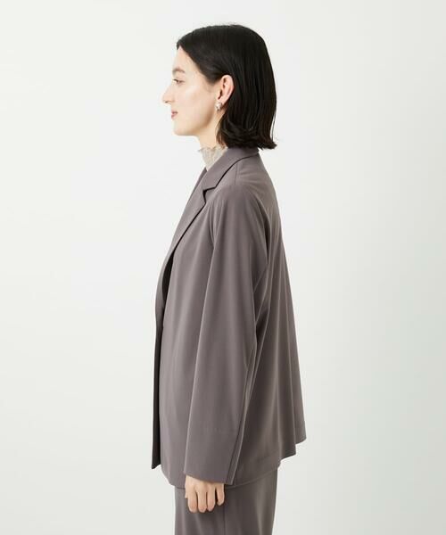 Maison de CINQ / メゾン ドゥ サンク テーラードジャケット | [セットアップ対応]ドライタッチジャージーテーラードジャケット | 詳細8