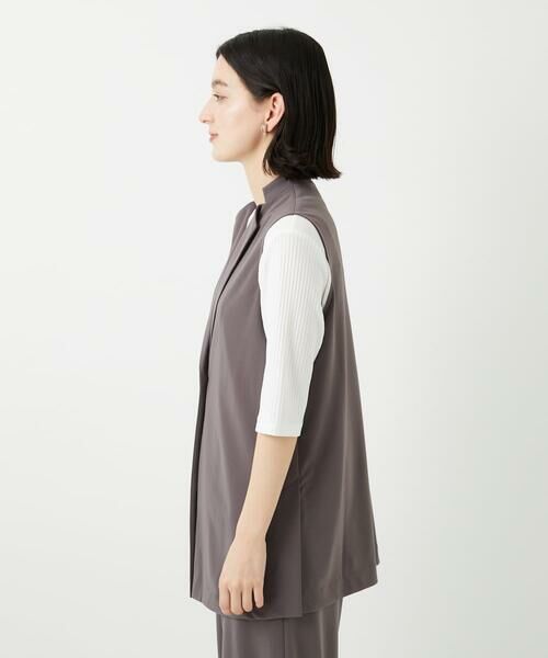 Maison de CINQ / メゾン ドゥ サンク ベスト | [セットアップ対応]ドライタッチジャージージレ | 詳細10