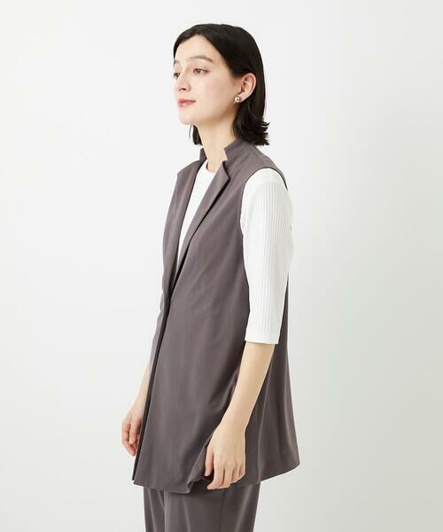 Maison de CINQ / メゾン ドゥ サンク ベスト | [セットアップ対応]ドライタッチジャージージレ | 詳細8