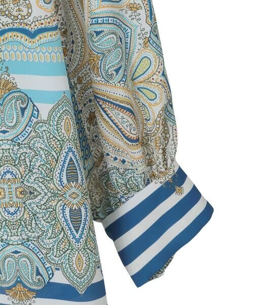 Maison de CINQ / メゾン ドゥ サンク シャツ・ブラウス | マリンブルーペーズリーブラウス | 詳細14