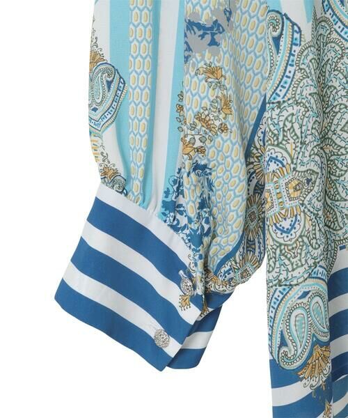 Maison de CINQ / メゾン ドゥ サンク シャツ・ブラウス | マリンブルーペーズリーブラウス | 詳細15
