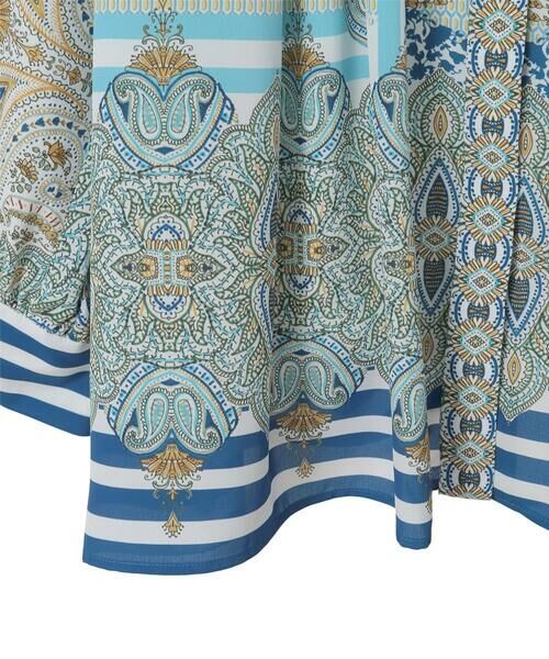 Maison de CINQ / メゾン ドゥ サンク シャツ・ブラウス | マリンブルーペーズリーブラウス | 詳細19