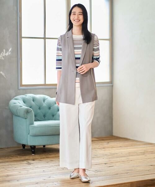 Maison de CINQ / メゾン ドゥ サンク ニット・セーター | マルチボーダーニットプルオーバー | 詳細13