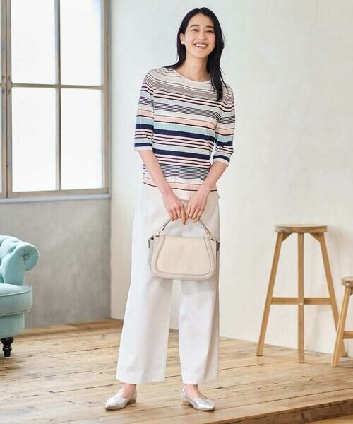 Maison de CINQ / メゾン ドゥ サンク ニット・セーター | マルチボーダーニットプルオーバー | 詳細14