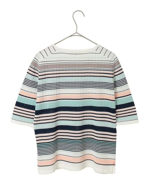 Maison de CINQ / メゾン ドゥ サンク ニット・セーター | マルチボーダーニットプルオーバー | 詳細17