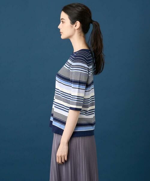 Maison de CINQ / メゾン ドゥ サンク ニット・セーター | マルチボーダーニットプルオーバー | 詳細2