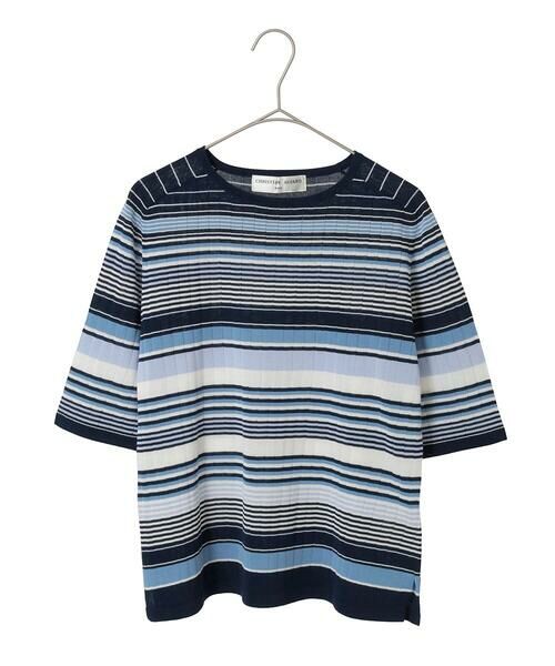 Maison de CINQ / メゾン ドゥ サンク ニット・セーター | マルチボーダーニットプルオーバー | 詳細22