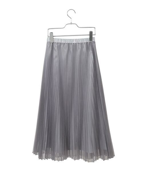 Maison de CINQ / メゾン ドゥ サンク ロング・マキシ丈スカート | ブライトオーガンジープリーツスカート | 詳細6