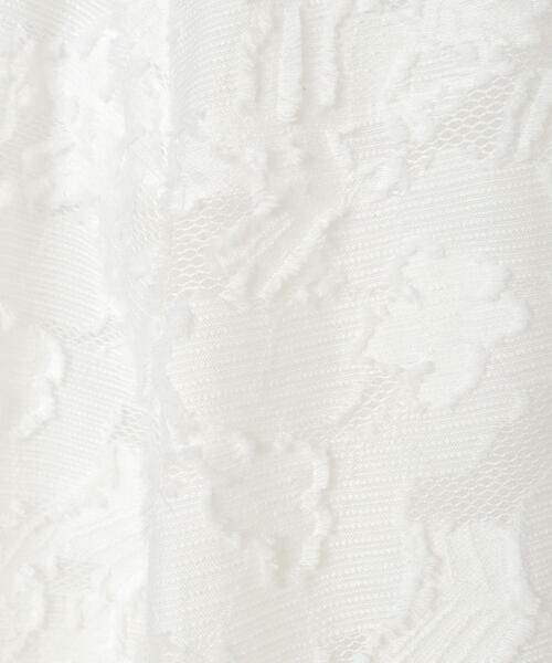 Maison de CINQ / メゾン ドゥ サンク ノーカラージャケット | フラワーカットジャカードジャケット | 詳細6