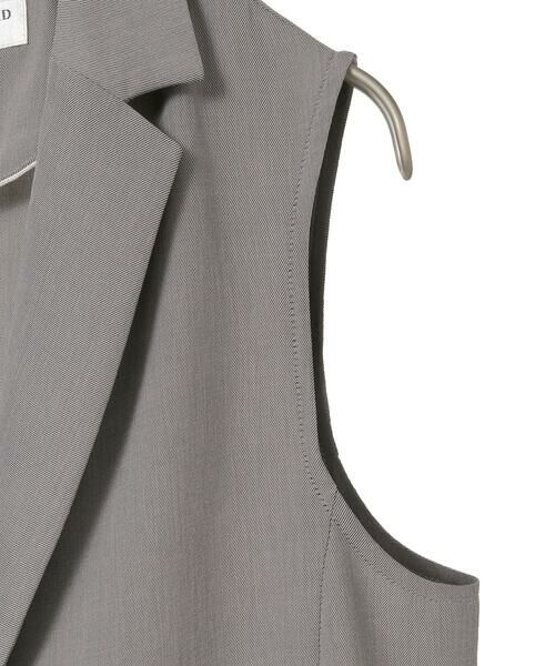 Maison de CINQ / メゾン ドゥ サンク ベスト | [乾性]テーラードジレ | 詳細14