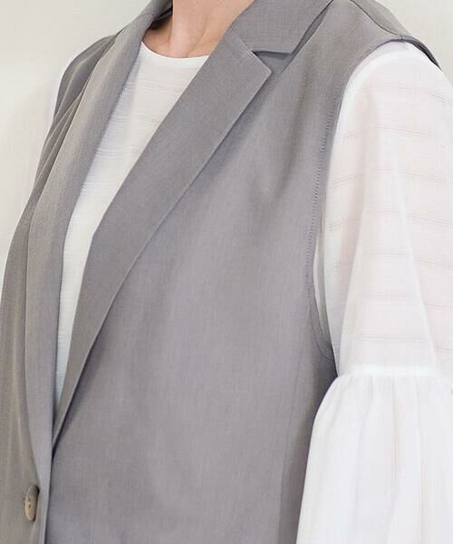 Maison de CINQ / メゾン ドゥ サンク ベスト | [乾性]テーラードジレ | 詳細6