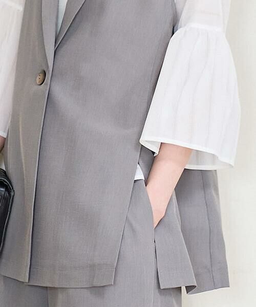 Maison de CINQ / メゾン ドゥ サンク ベスト | [乾性]テーラードジレ | 詳細8