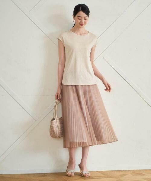 Maison de CINQ / メゾン ドゥ サンク カットソー | ラメフライスカットソー | 詳細3