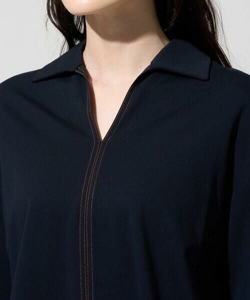 Maison de CINQ / メゾン ドゥ サンク カットソー | [セットアップ対応]ドライタッチジャージートップス | 詳細10