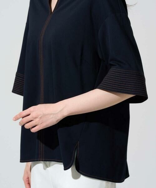 Maison de CINQ / メゾン ドゥ サンク カットソー | [セットアップ対応]ドライタッチジャージートップス | 詳細11