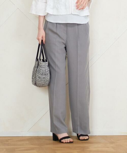 Maison de CINQ / メゾン ドゥ サンク チノ・ワークパンツ | [セットアップ対応]セミワイドパンツ | 詳細2