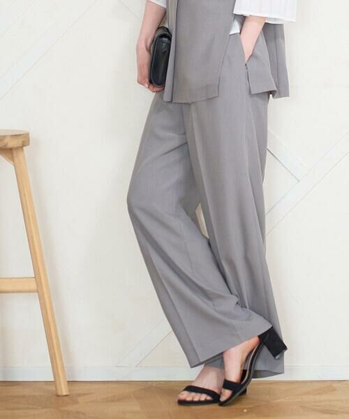 Maison de CINQ / メゾン ドゥ サンク チノ・ワークパンツ | [セットアップ対応]セミワイドパンツ（ベージュ系）