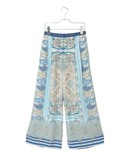 Maison de CINQ / メゾン ドゥ サンク チノ・ワークパンツ | マリンブルーペーズリーパンツ | 詳細11