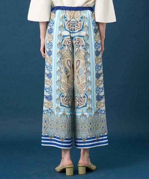 Maison de CINQ / メゾン ドゥ サンク チノ・ワークパンツ | マリンブルーペーズリーパンツ | 詳細5