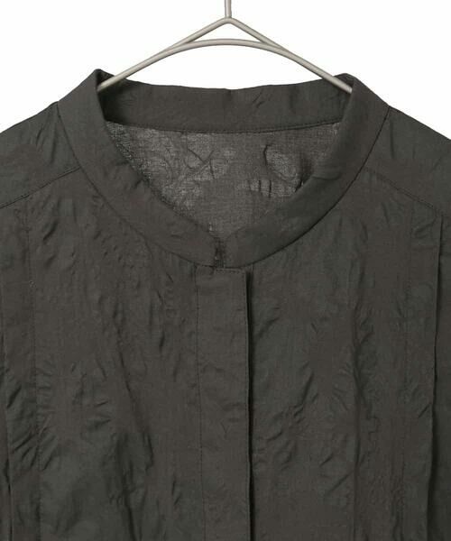 Maison de CINQ / メゾン ドゥ サンク シャツ・ブラウス | 【小さいサイズ】ボタニカルモチーフショートブラウス | 詳細3