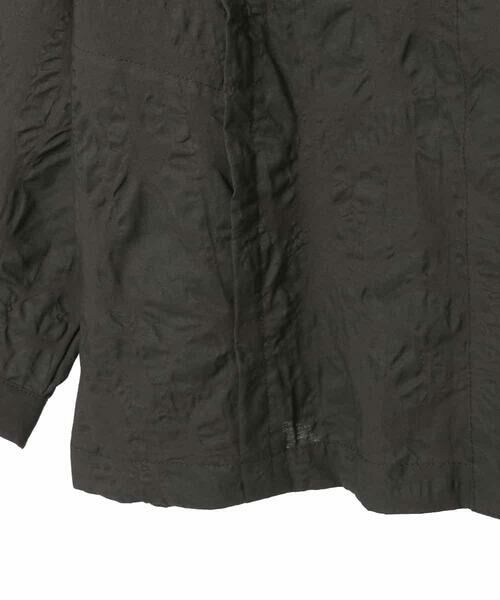 Maison de CINQ / メゾン ドゥ サンク シャツ・ブラウス | 【小さいサイズ】ボタニカルモチーフショートブラウス | 詳細6