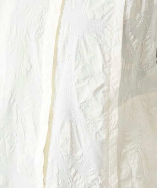 Maison de CINQ / メゾン ドゥ サンク シャツ・ブラウス | 【小さいサイズ】ボタニカルモチーフショートブラウス | 詳細19