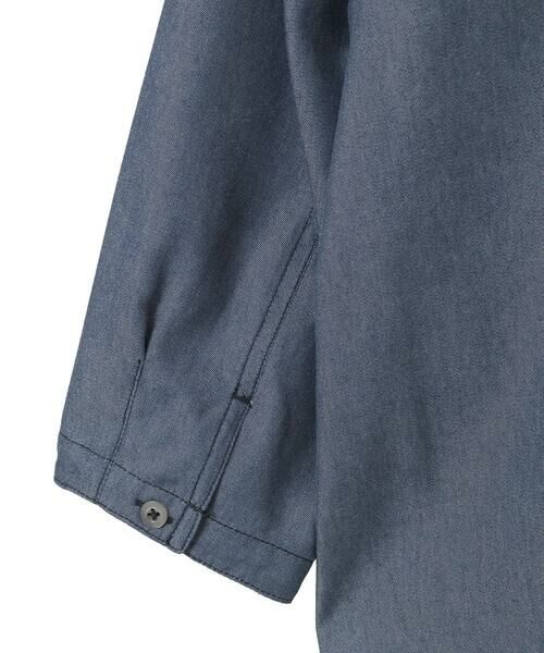 Maison de CINQ / メゾン ドゥ サンク シャツ・ブラウス | 【小さいサイズ】フリルアクセントダンガリーブラウス | 詳細23