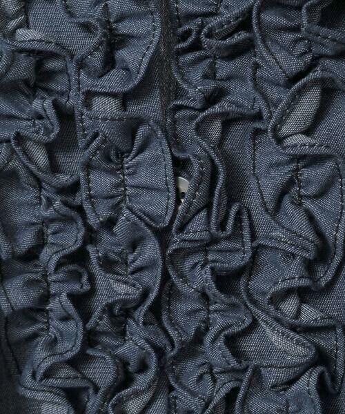 Maison de CINQ / メゾン ドゥ サンク シャツ・ブラウス | 【小さいサイズ】フリルアクセントダンガリーブラウス | 詳細25