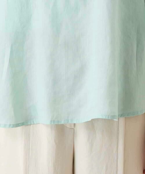 Maison de CINQ / メゾン ドゥ サンク シャツ・ブラウス | 【小さいサイズ】フレアスリーブ麻ブラウス | 詳細15