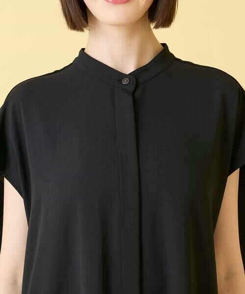 Maison de CINQ / メゾン ドゥ サンク ロング・マキシ丈ワンピース | 【小さいサイズ】セーラーカラージョーゼットワンピース | 詳細3