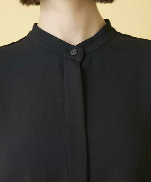 Maison de CINQ / メゾン ドゥ サンク ロング・マキシ丈ワンピース | 【小さいサイズ】セーラーカラージョーゼットワンピース | 詳細5