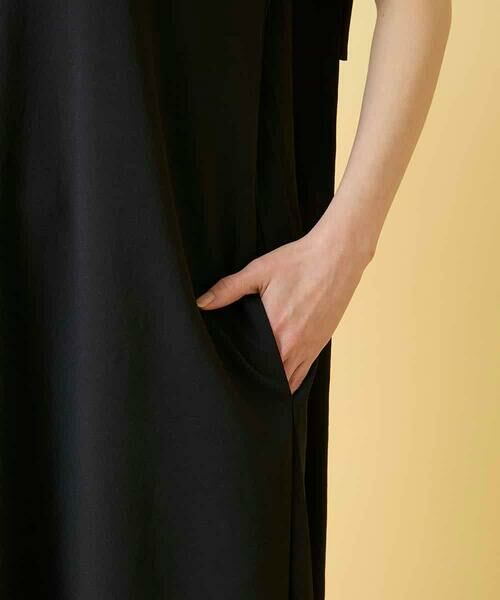 Maison de CINQ / メゾン ドゥ サンク ロング・マキシ丈ワンピース | 【小さいサイズ】セーラーカラージョーゼットワンピース | 詳細8