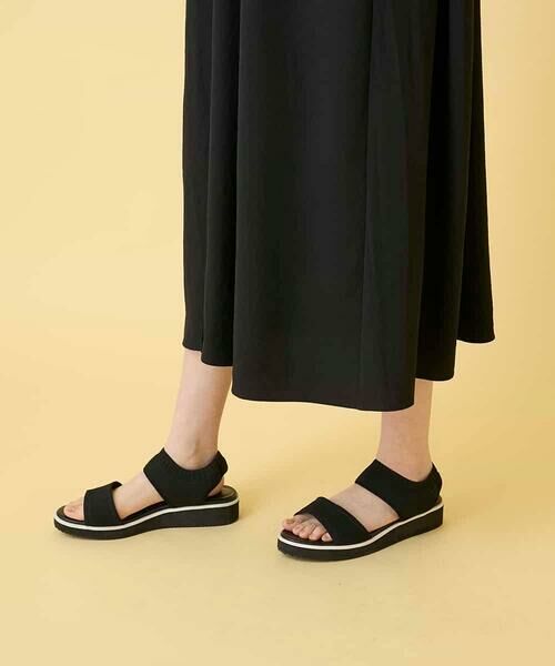 Maison de CINQ / メゾン ドゥ サンク ロング・マキシ丈ワンピース | 【小さいサイズ】セーラーカラージョーゼットワンピース | 詳細9