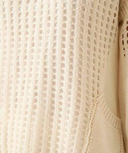 Maison de CINQ / メゾン ドゥ サンク ニット・セーター | 【小さいサイズ】ざっくりメッシュニットプルオーバー | 詳細11