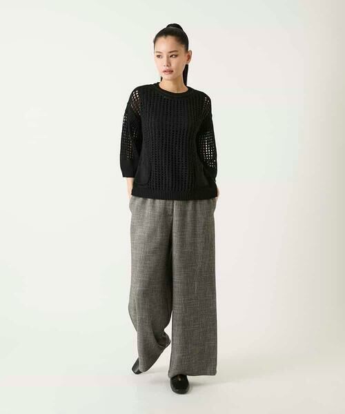 Maison de CINQ / メゾン ドゥ サンク ニット・セーター | 【小さいサイズ】ざっくりメッシュニットプルオーバー | 詳細18