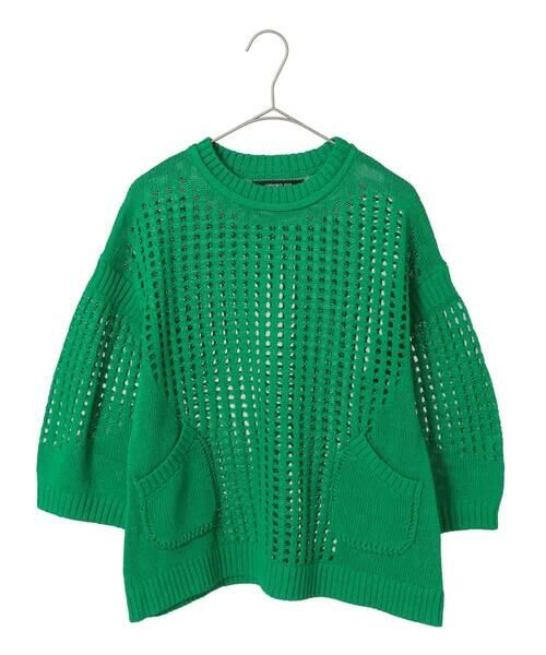 Maison de CINQ / メゾン ドゥ サンク ニット・セーター | 【小さいサイズ】ざっくりメッシュニットプルオーバー | 詳細19