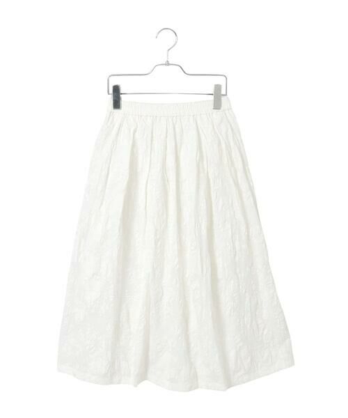 Maison de CINQ / メゾン ドゥ サンク ロング・マキシ丈スカート | 【小さいサイズ】ボタニカルモチーフスカート | 詳細18