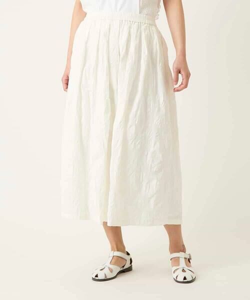 Maison de CINQ / メゾン ドゥ サンク ロング・マキシ丈スカート | 【小さいサイズ】ボタニカルモチーフスカート | 詳細2