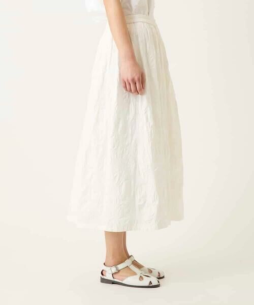 Maison de CINQ / メゾン ドゥ サンク ロング・マキシ丈スカート | 【小さいサイズ】ボタニカルモチーフスカート | 詳細3