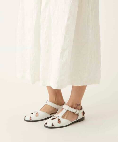 Maison de CINQ / メゾン ドゥ サンク ロング・マキシ丈スカート | 【小さいサイズ】ボタニカルモチーフスカート | 詳細7