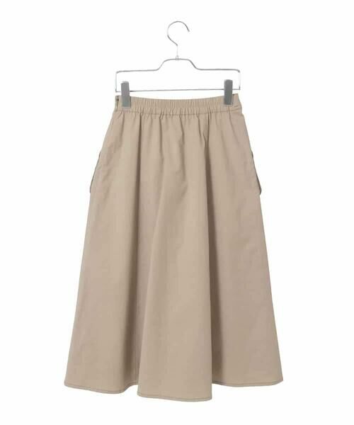 Maison de CINQ / メゾン ドゥ サンク ロング・マキシ丈スカート | 【小さいサイズ】リネンライクアウトポケットフレアスカート | 詳細19
