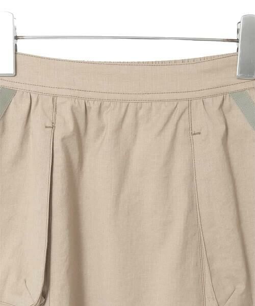 Maison de CINQ / メゾン ドゥ サンク ロング・マキシ丈スカート | 【小さいサイズ】リネンライクアウトポケットフレアスカート | 詳細20