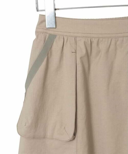 Maison de CINQ / メゾン ドゥ サンク ロング・マキシ丈スカート | 【小さいサイズ】リネンライクアウトポケットフレアスカート | 詳細22