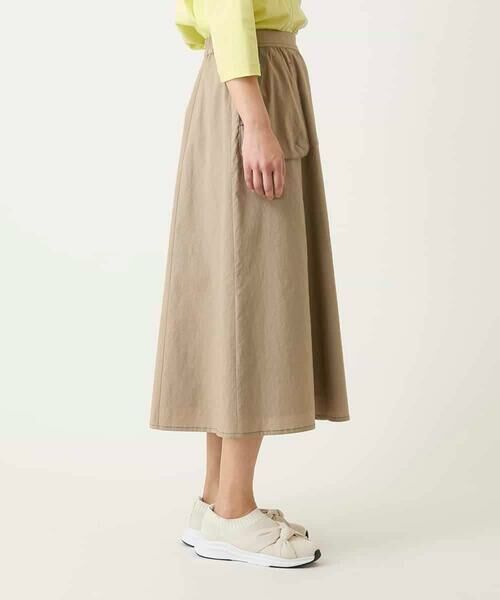 Maison de CINQ / メゾン ドゥ サンク ロング・マキシ丈スカート | 【小さいサイズ】リネンライクアウトポケットフレアスカート | 詳細3