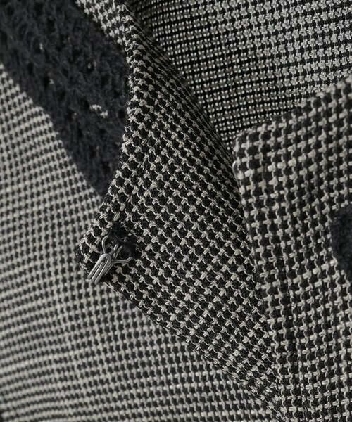 Maison de CINQ / メゾン ドゥ サンク ノーカラージャケット | 【小さいサイズ】ツイーディーメッシュコンパクトジャケット | 詳細21