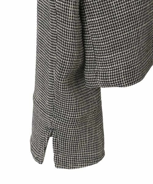 Maison de CINQ / メゾン ドゥ サンク ノーカラージャケット | 【小さいサイズ】ツイーディーメッシュコンパクトジャケット | 詳細22