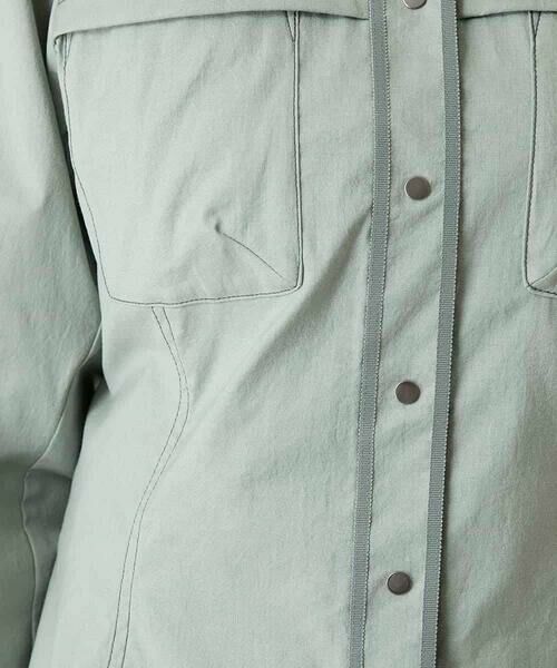 Maison de CINQ / メゾン ドゥ サンク ノーカラージャケット | 【小さいサイズ】リネンライクショートジャケット | 詳細14