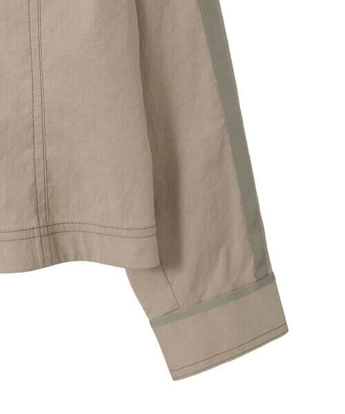 Maison de CINQ / メゾン ドゥ サンク ノーカラージャケット | 【小さいサイズ】リネンライクショートジャケット | 詳細23