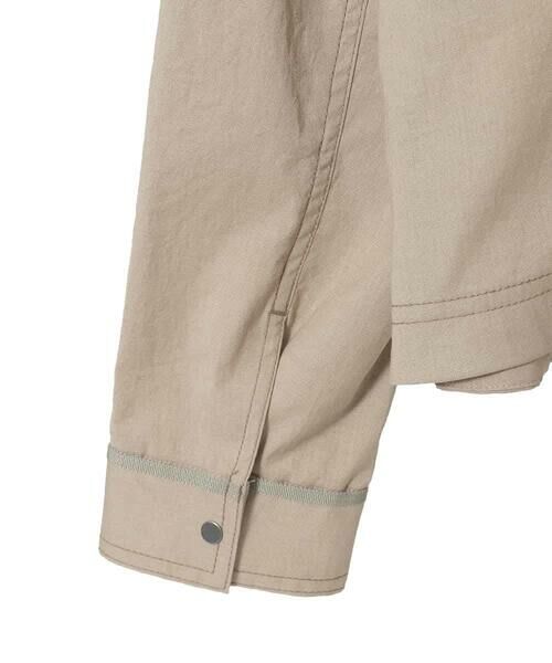 Maison de CINQ / メゾン ドゥ サンク ノーカラージャケット | 【小さいサイズ】リネンライクショートジャケット | 詳細27